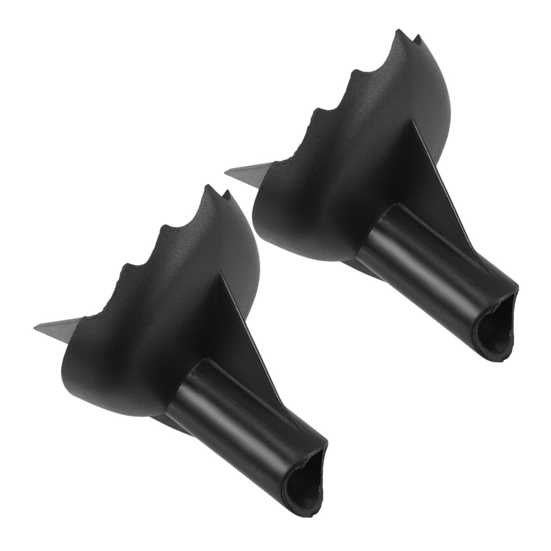 ibasenice 2 Stück universelle Ski Trekkingstock Spitzen aus Wolframstahl, Wanderstock Ersatzteile mi