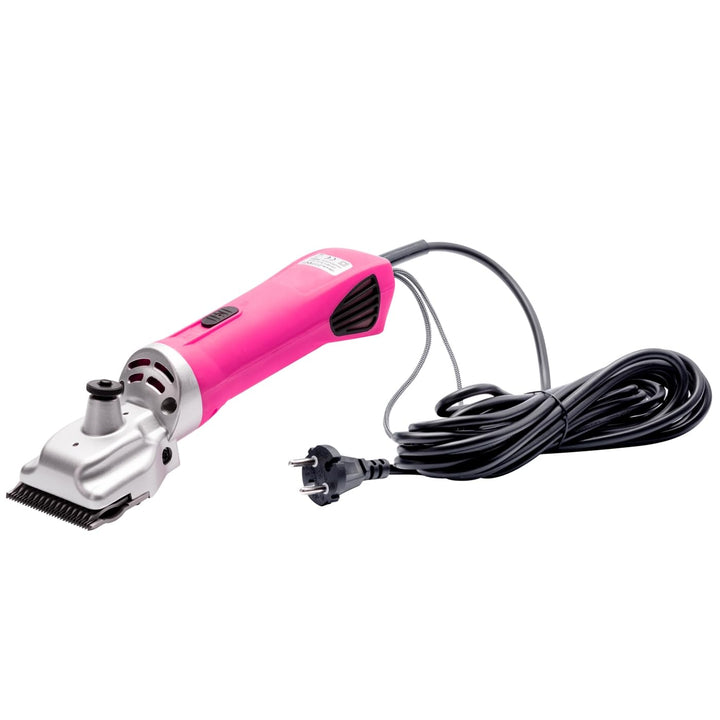 VOSS.farming profiCUT Schermaschine Pink, für Pferde, extra leise und laufruhig, mit Profi Messersat