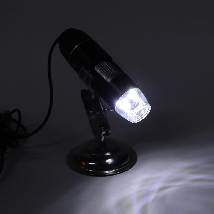 Haut Scalp Detector, 1000X Vergrösserung Multifunktions-Haar-Mikroskop 8 LED-Licht-Chips klare Bilde