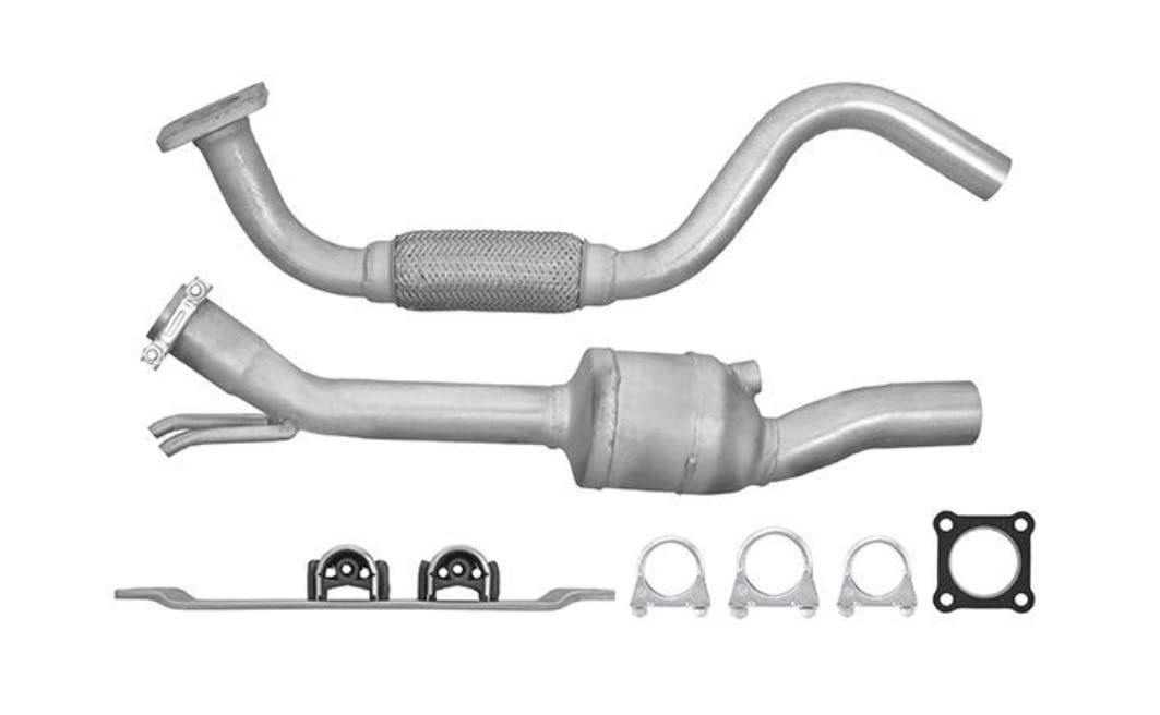 HELLA 8LE 366 054-231 Katalysator - Easy2Fit Kit - Euro 3 - einteilig - Set mit Anbauteilen