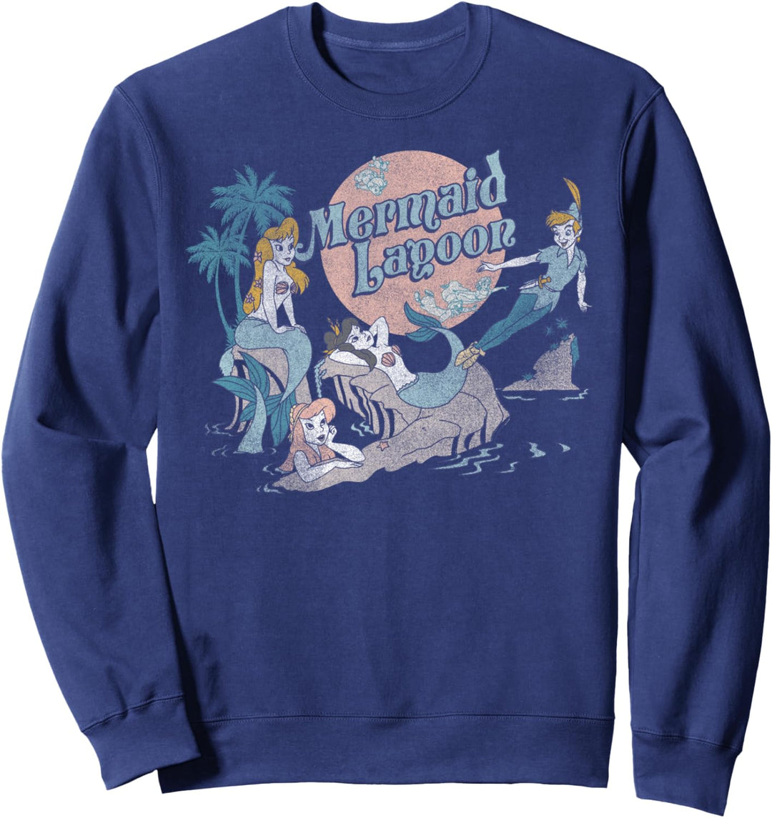 Disney Peter Pan Mermaid Lagoon Group Shot Sweatshirt