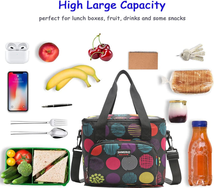 Kühltasche Erwachsene Picknicktasche Grosser Lunchtasche Isolierte Mittagessen Tasche Thermotasche K