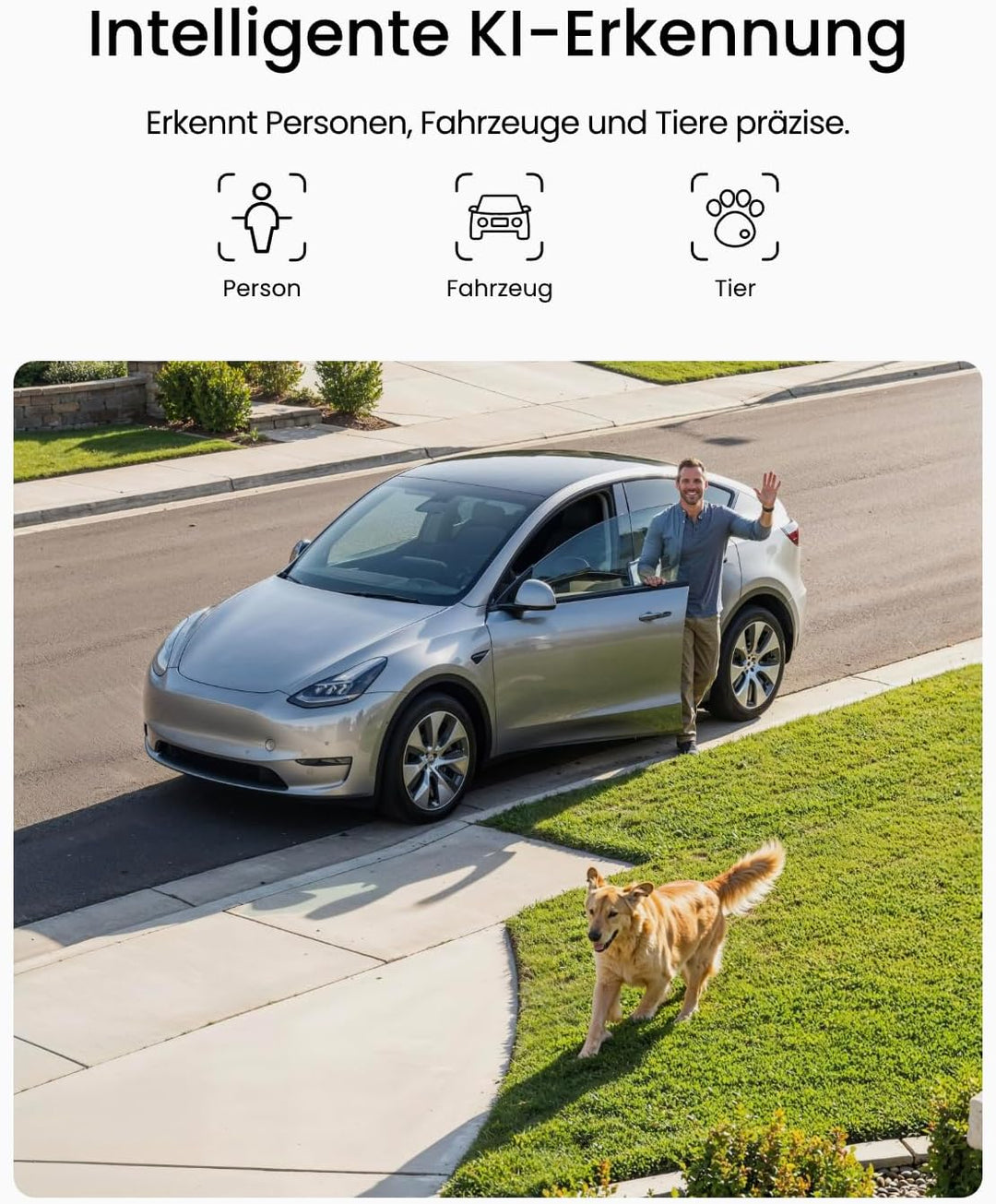 Reolink 3K 5MP Überwachungskamera Aussen Akku Set, Erweiterbar bis 1 TB | Kein Abo Nötig, KI Bewegun