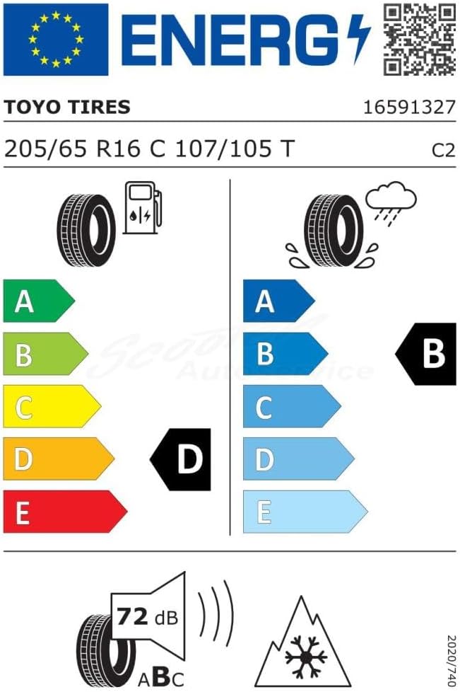 Toyo Observe Van - 205/65R16 - Winterreifen