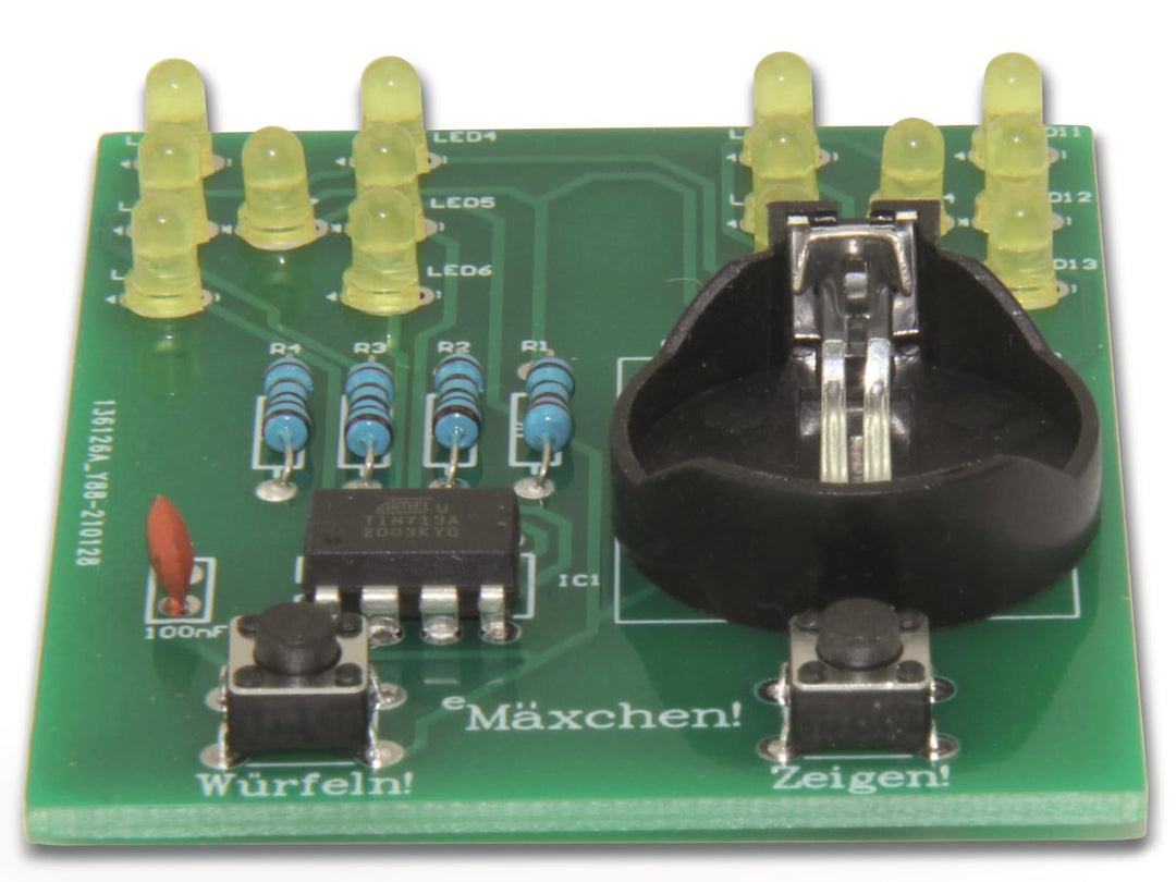 Sol Expert 76400 Mäxchen LED-Lötbausatz Ausführung (Bausatz/Baustein): Bausatz
