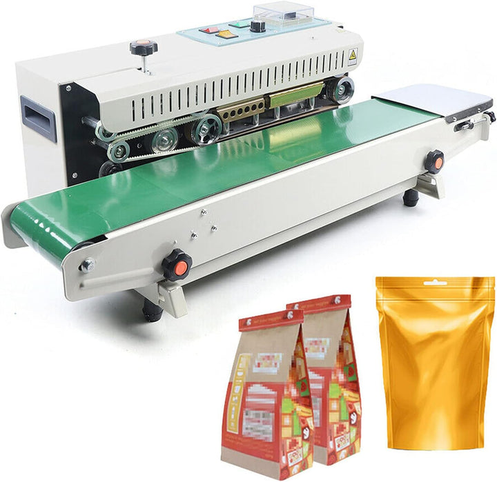 FR-900 Automatische Plastiktüte Siegelmaschine Versiegelungsmaschine Sealer 220v Der Fördertisch Kan