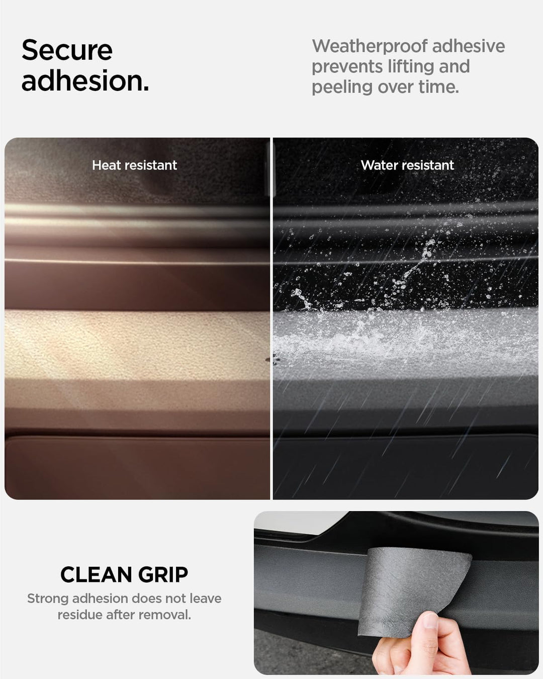 Spigen Tesla Model Y Juniper (Nur Premium & Performance 2025 2026) Heckstossstangenschutz, Stossstan