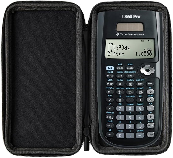 CALCUSO Sparpaket: TI-36X Pro technisch-wissenschaftlicher Taschenrechner + WYNGS Schutztasche hellg