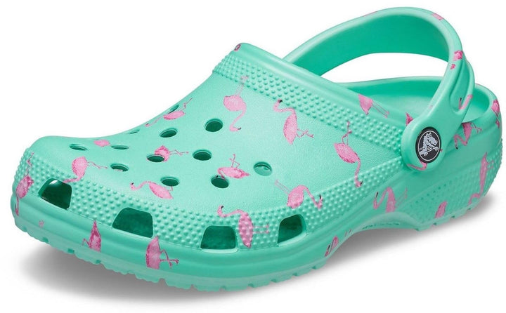 Crocs Unisex Classic Vacay Vibes Clog 37/38 EU Flamingo, 37/38 EU Flamingo