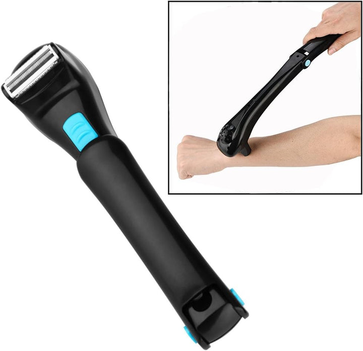 OFKPO Faltbare Herren Rückenrasierer,Elektrische Körper Haar Rasierer Haarentfernung Werkzeug