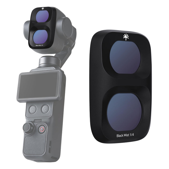 PGYTECH Magnetischer Black Mist 1/4 Filter für DJI Osmo Pocket 4 Pro, Black Mist 1/4 Filter