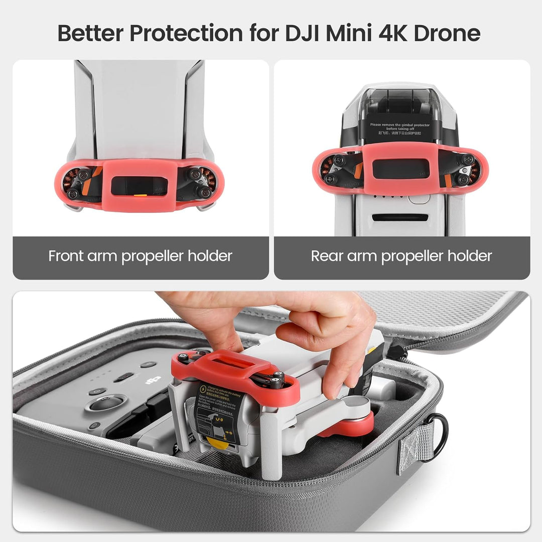 Uvafly Mini 4K Tasche, tragbare Aufbewahrungstasche, kompakte Reisetasche für DJI Mini 4K/Mini 2 SE