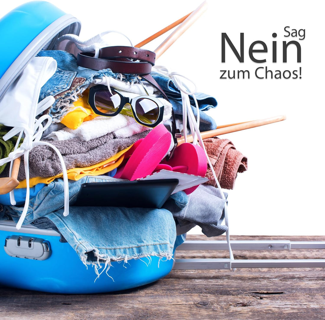 EAZY CASE Koffer Packbeutel Set 5-teilig, Reisebeutel in verschiedenen Grössen, Koffer Organizer auc
