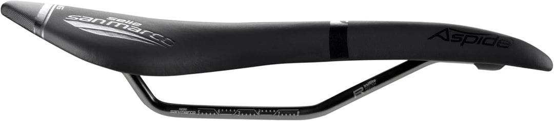 Selle San Marco Unisex – Erwachsene Aspide Racing Sattel L Black/Black, L Black/Black