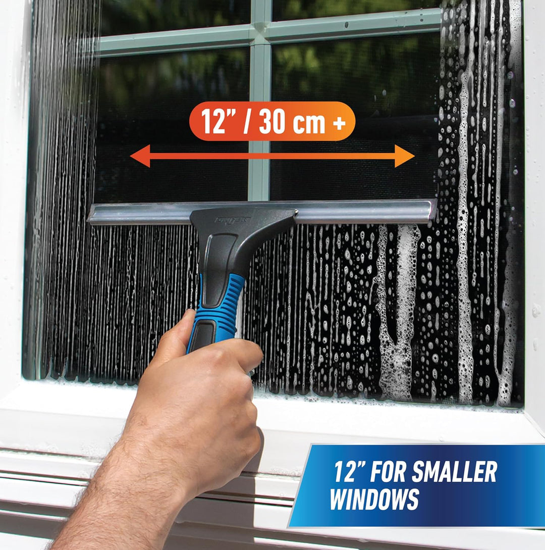 Unger Professional 45,7 cm EZ Change Fenster- und Glasreinigungsrakel – Reinigungsmittel, Abzieher f