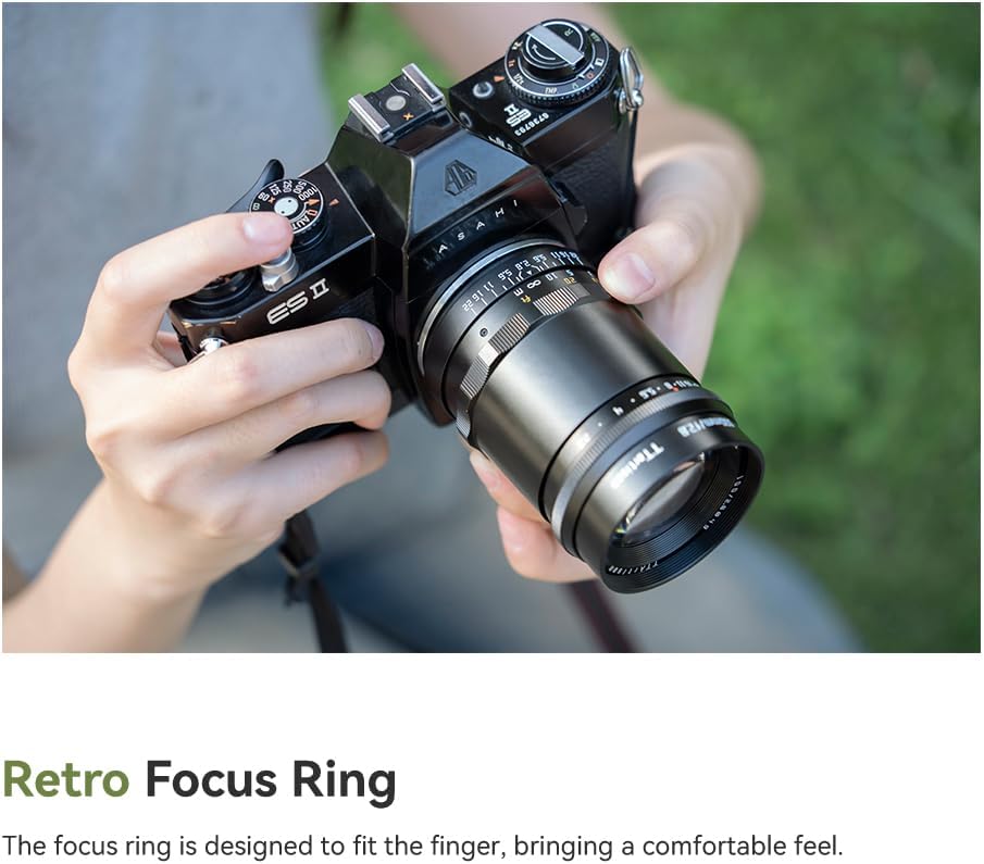 TTartisan 100mm F2.8 Vollformat-Seifenblasen-Bokeh-Objektiv, kompatibel mit M42-Mount-Kameras