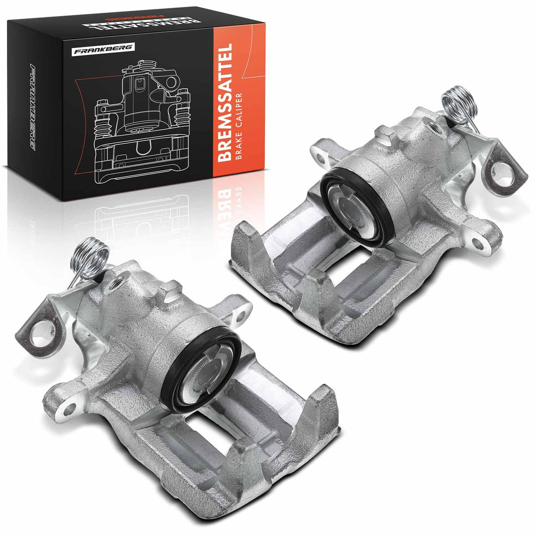 Frankberg 2x Bremssattel Bremszange Hinterachse Kompatibel mit Primaster X83 2001-2014 Vivaro J7 F7