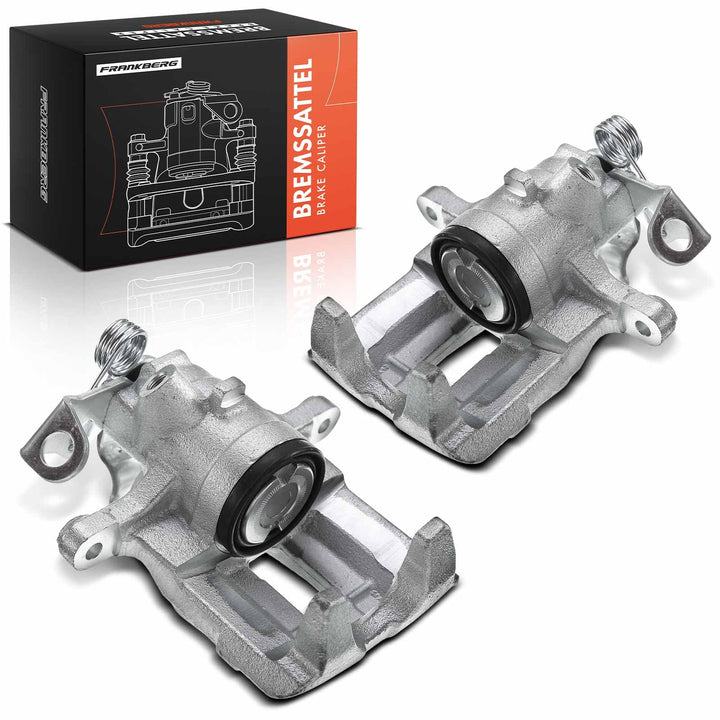 Frankberg 2x Bremssattel Bremszange Hinterachse Kompatibel mit Primaster X83 2001-2014 Vivaro J7 F7