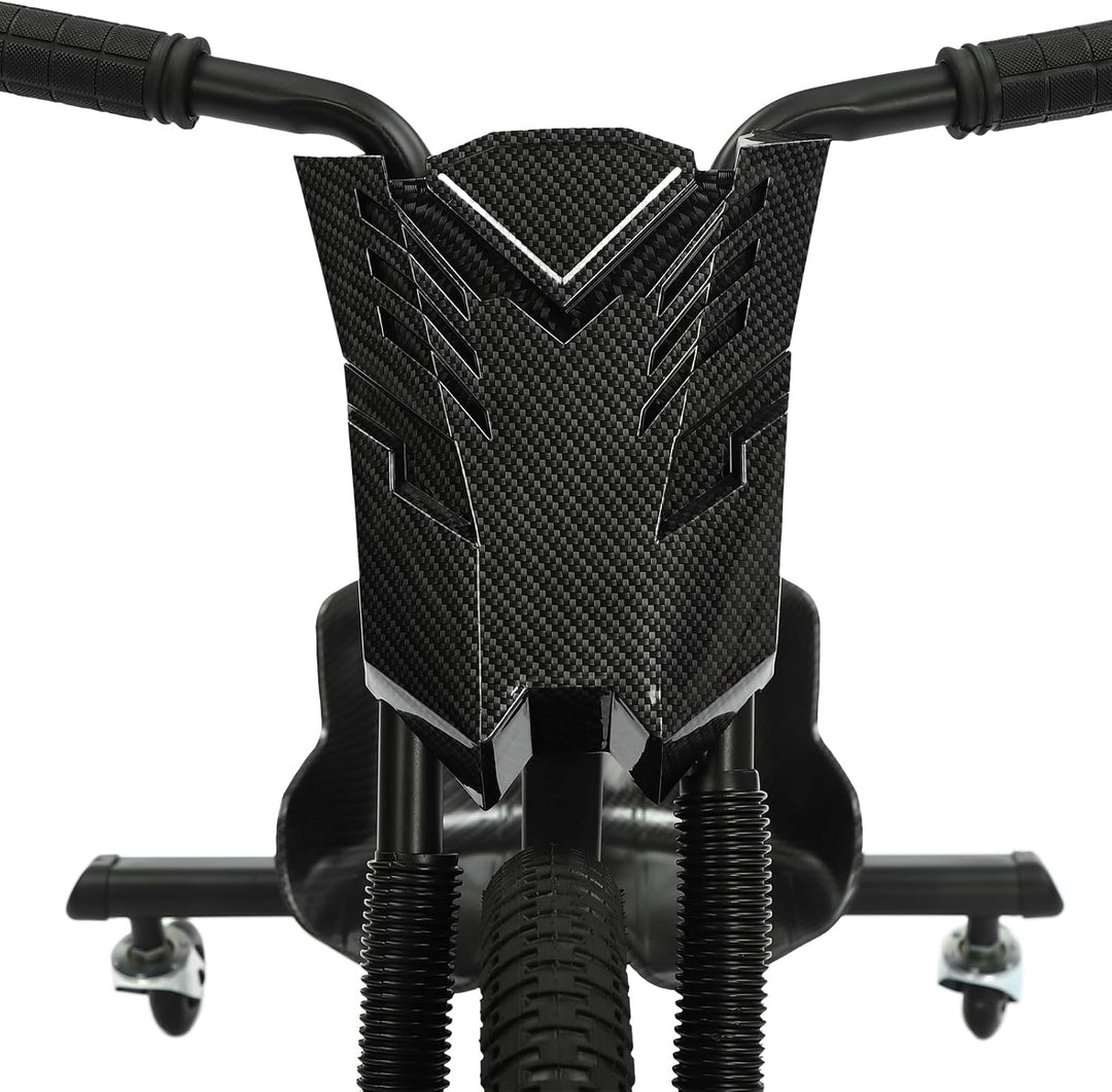 Drift Scooter Drift-Trike, Eisen, 16 Zoll Vorderrad-Durchmesser Drift Cart, 100kg Tragfähigkeit Drei