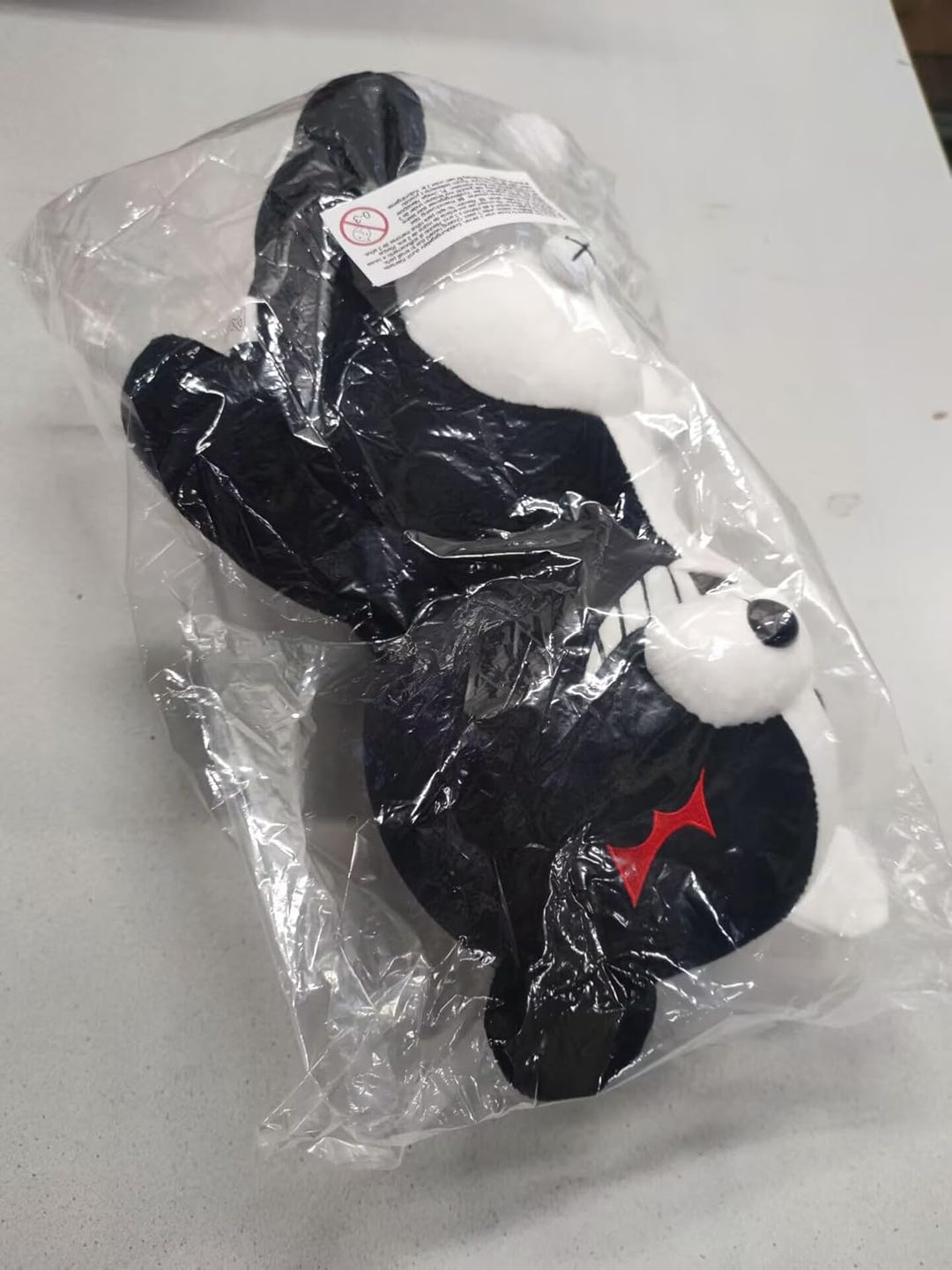CoolChange Monokuma Bär Kuscheltier | Plüschtier für Danganronpa Fans | 41 cm