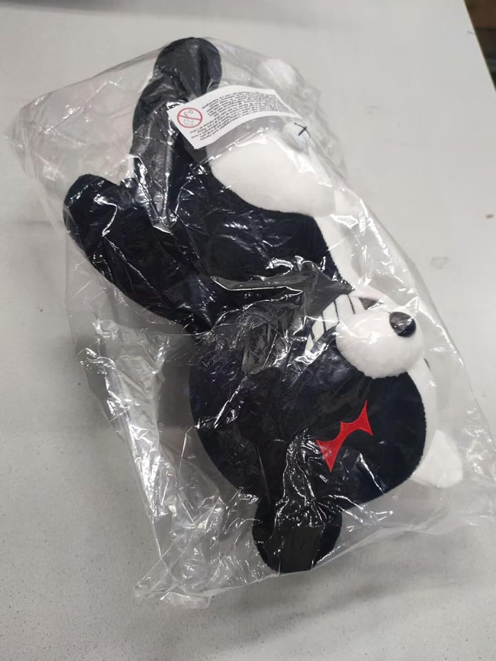 CoolChange Monokuma Bär Kuscheltier | Plüschtier für Danganronpa Fans | 41 cm