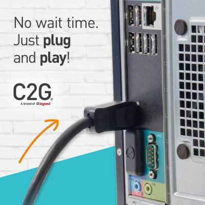 C2G DisplayPort™ 1.2 to Dual DisplayPort™ MST Hub 4K Doppelmonitor MST Hub, Mini DP Multi-Stream Tra