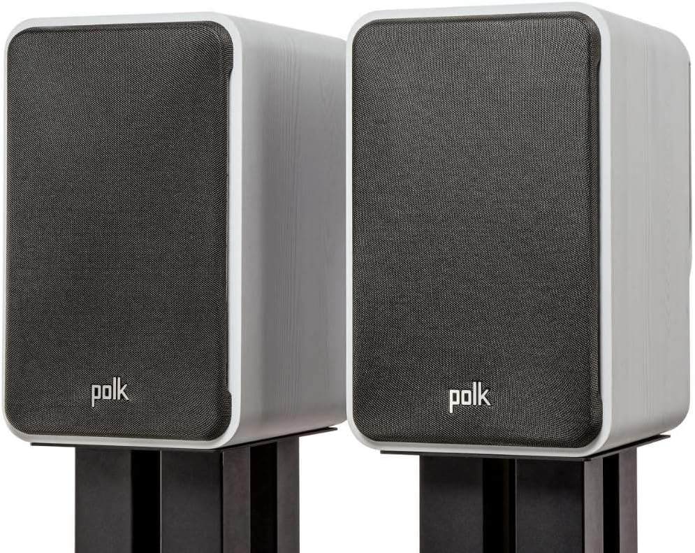 Polk Audio Signature Elite ES15 hochauflösende Regallautsprecher fürs Heimkino, Stereo Lautsprecher,