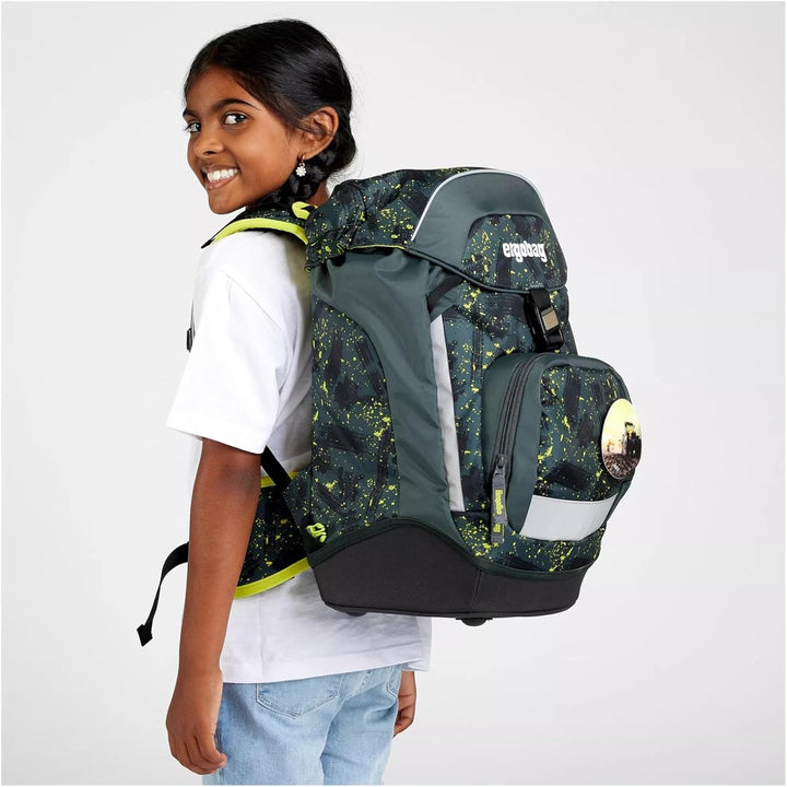 ergobag Prime HarvestBear Rucksack für Jugendliche, Unisex, Mehrfarbig (Mehrfarbig), Einheitsgrösse
