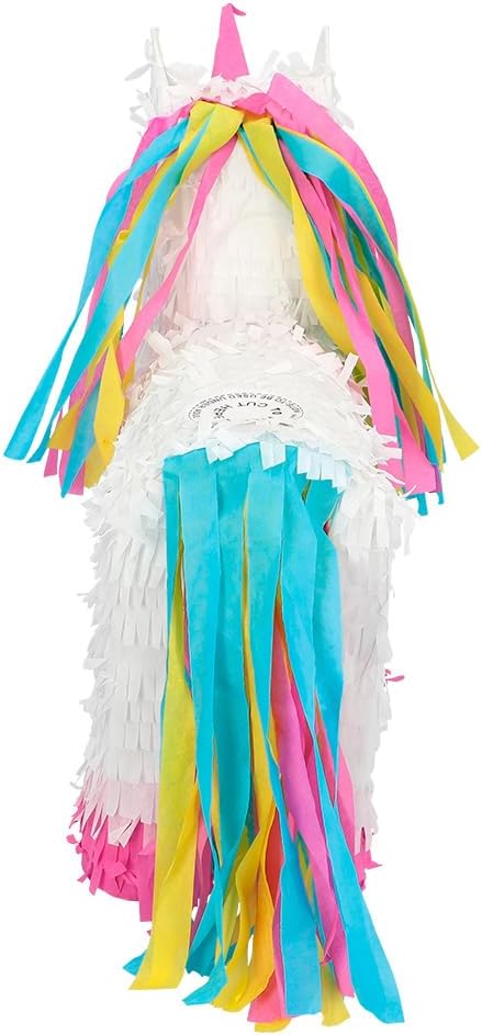 Boland - Pinata Einhorn, Hängedeko, Dekoration für Geburtstag, Mottoparty und Karneval 37 x 14 x 36