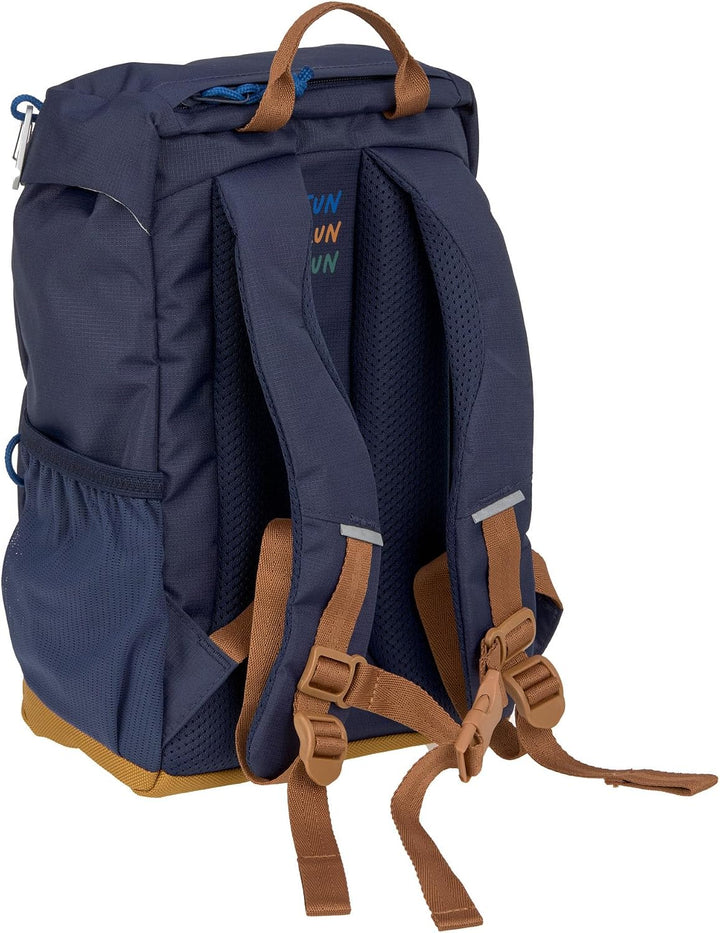 LÄSSIG Kinder Wanderrucksack Kinderrucksack mit Brustgurt gepolsterte Schultergurte wasserabweisend,