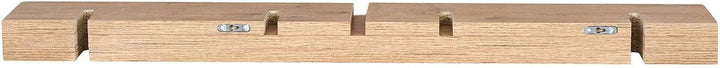 levandeo Regal BxH 98x48cm Holz Steckregal Wildeiche Wandregal Bücherregal Ablage Deko Holzregal Ein