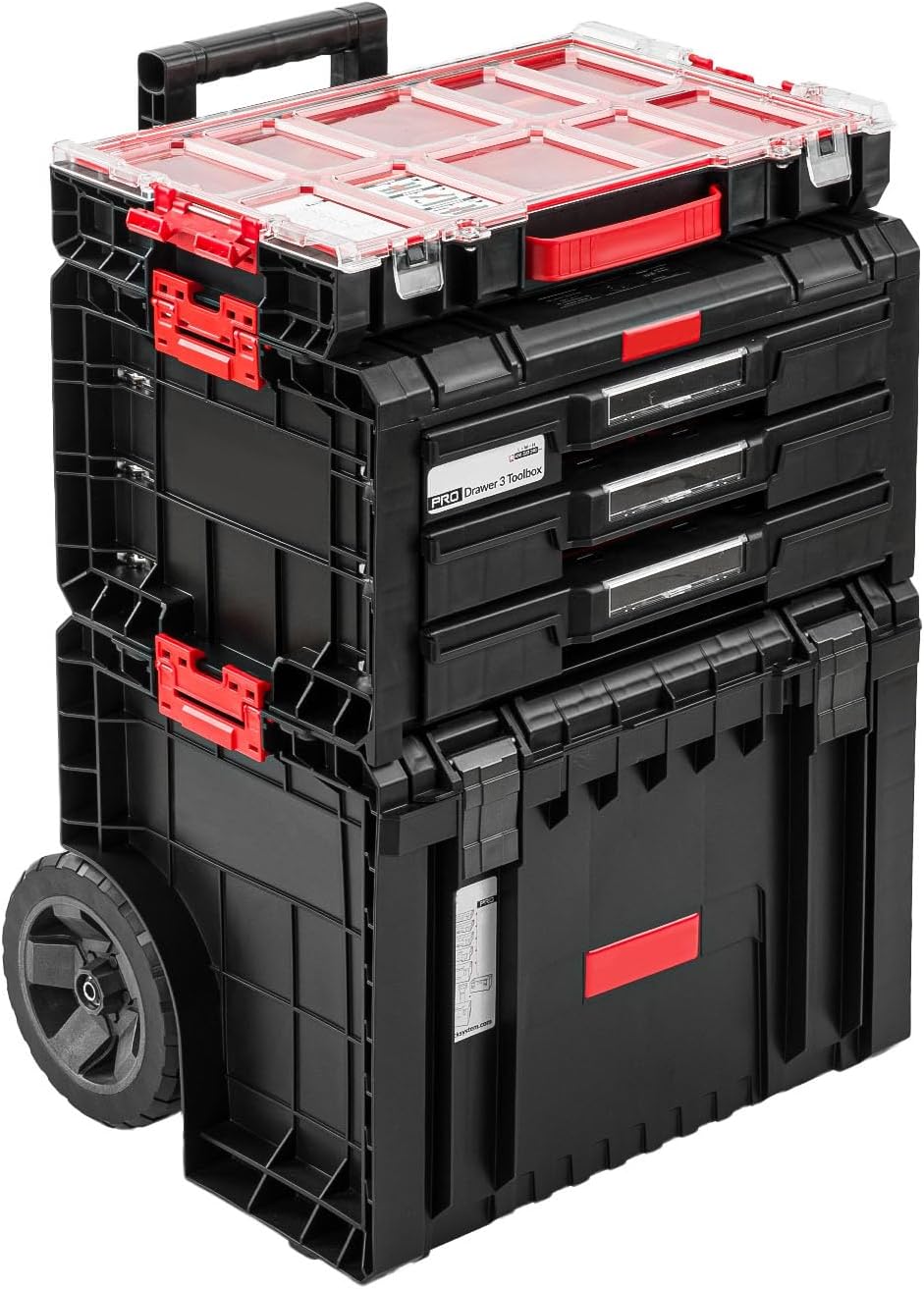 PAFEN Rollende Werkstatt Werkstattschublade - Premium Werkzeugtrolley - Werkzeugkasten auf Rädern 44