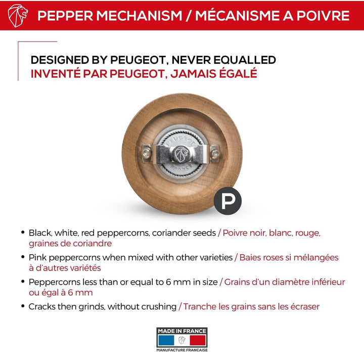 PARIS Antiquaire - 22 cm Pfeffermühle Pfeffermühle Antique, Pfeffermühle Antique