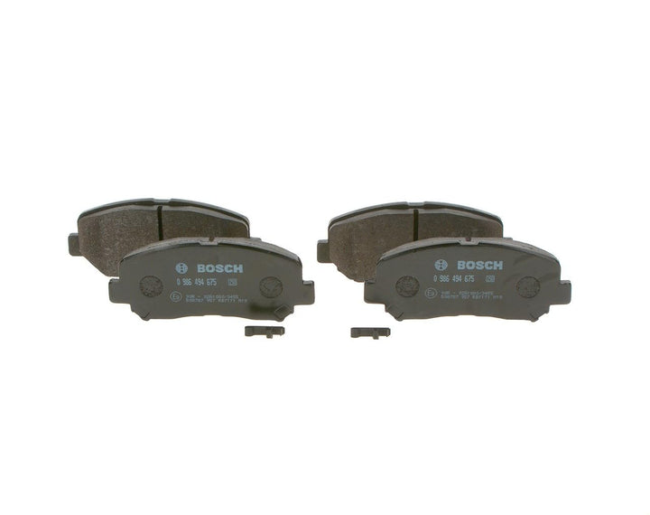 Bosch BP1670 Bremsbeläge - Vorderachse - ECE-R90 Zertifizierung - vier Bremsbeläge pro Set