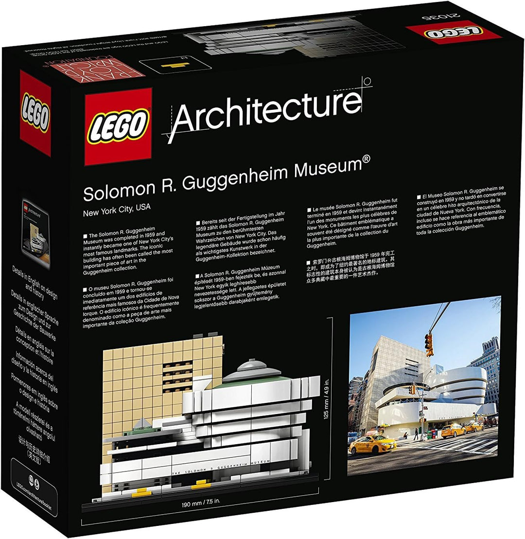 LEGO Architecture 21035 - Solomon R. Guggenheim Museum