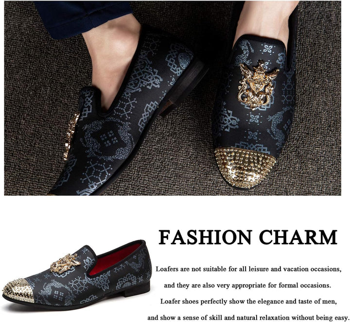 JITAI Herren leichte Schuhe Kunstleder Slipper für Männer und Mode Mokassins Herren Freizeitschuhe 4