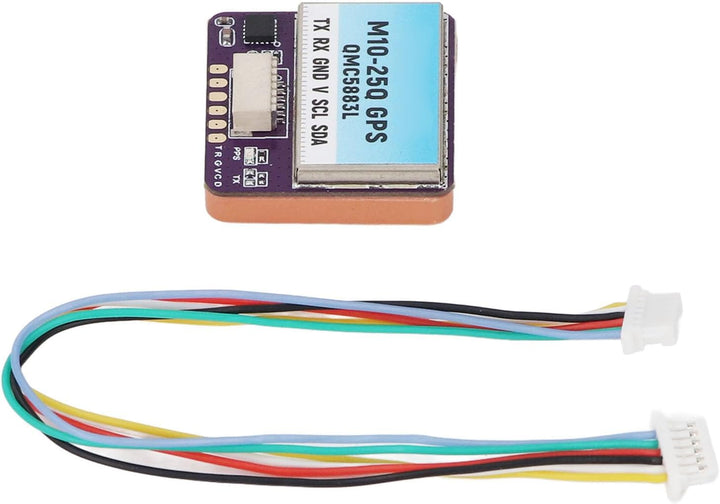 GPS-Modul Integriert M10-25q für QMC5883L-Kompass, Schnelles Lokalisieren für FPV-Rennsport-Drohne,