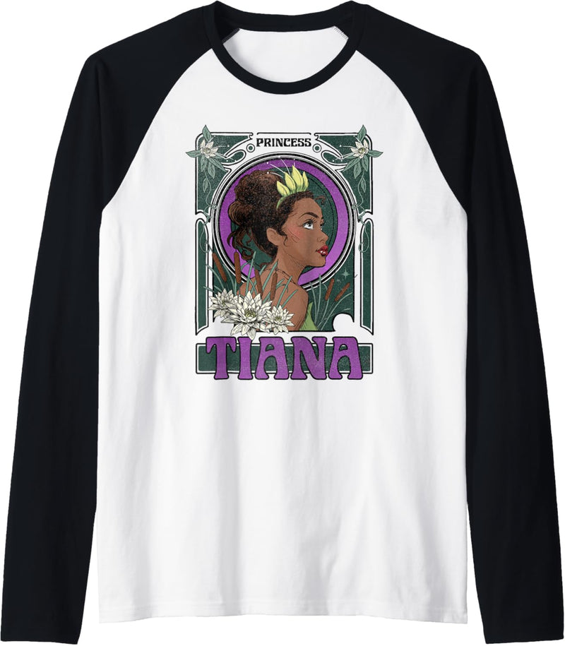 Disney The Princess & The Frog Tiana Profile Sketch Raglan