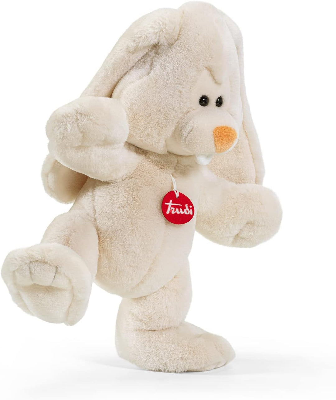 trudi 13701 Klassik Plüschhase ca. 37 cm, Grösse M, hochwertiges Stofftier mit weichen Materialien,