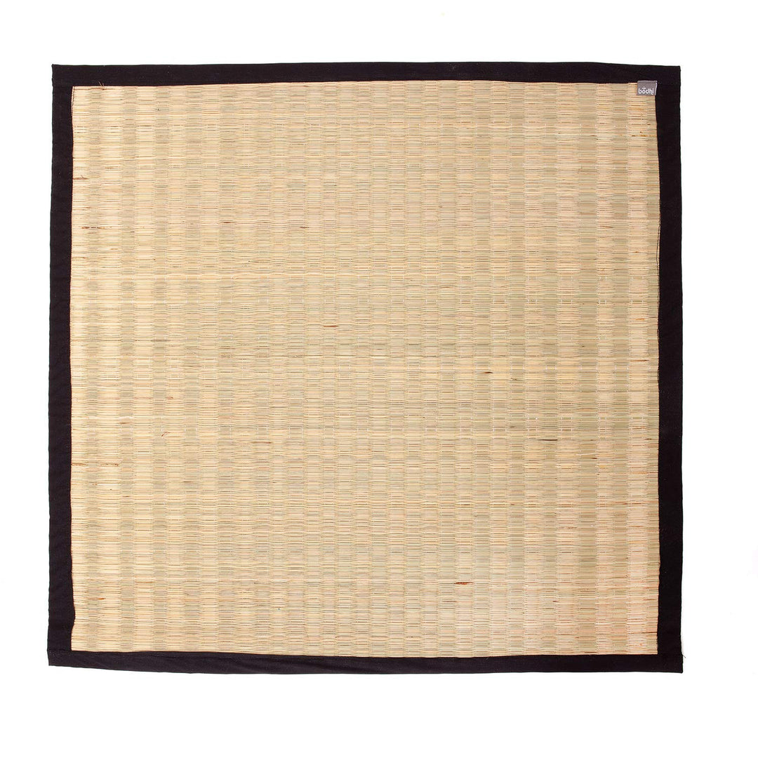 Bodhi Tatami Rollmatte | Japan-Stil | Nachhaltige Goza Matte aus haltbarem Igusa-Gras | Mit Baumwoll