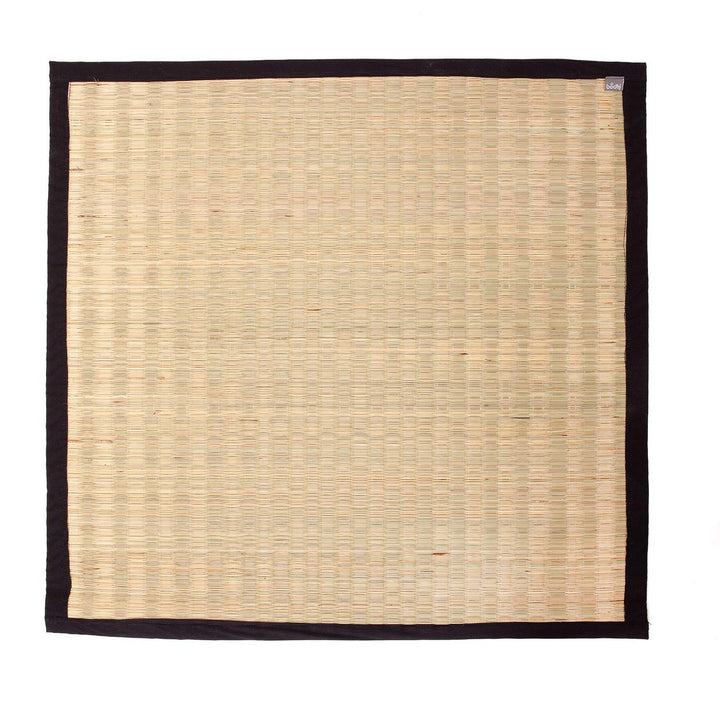 Bodhi Tatami Rollmatte | Japan-Stil | Nachhaltige Goza Matte aus haltbarem Igusa-Gras | Mit Baumwoll