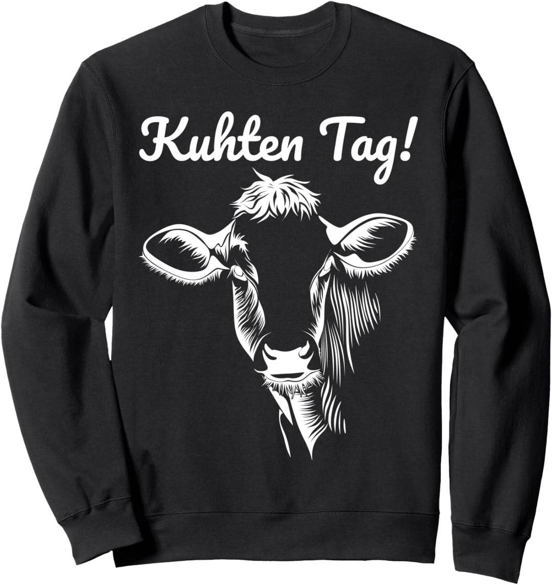 Kuh Landwirt Bauer Kühe Rinder Milchbauer Landwirtschaft Sweatshirt