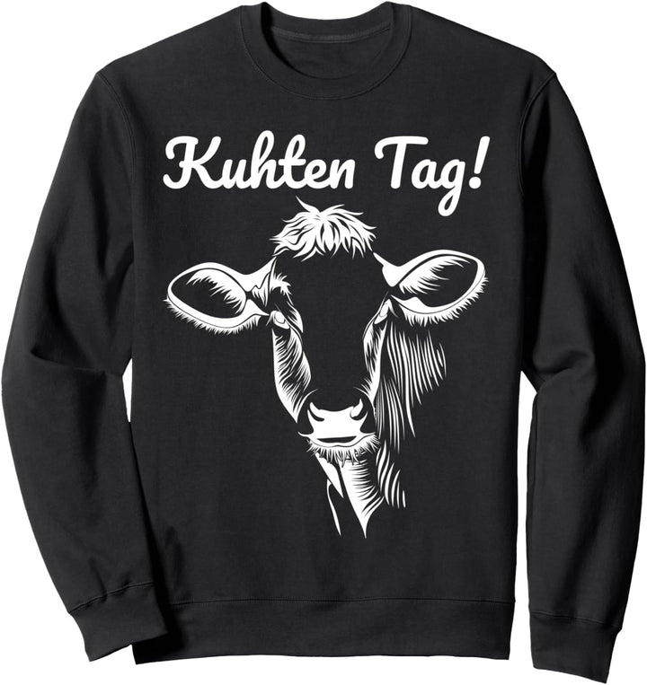 Kuh Landwirt Bauer Kühe Rinder Milchbauer Landwirtschaft Sweatshirt
