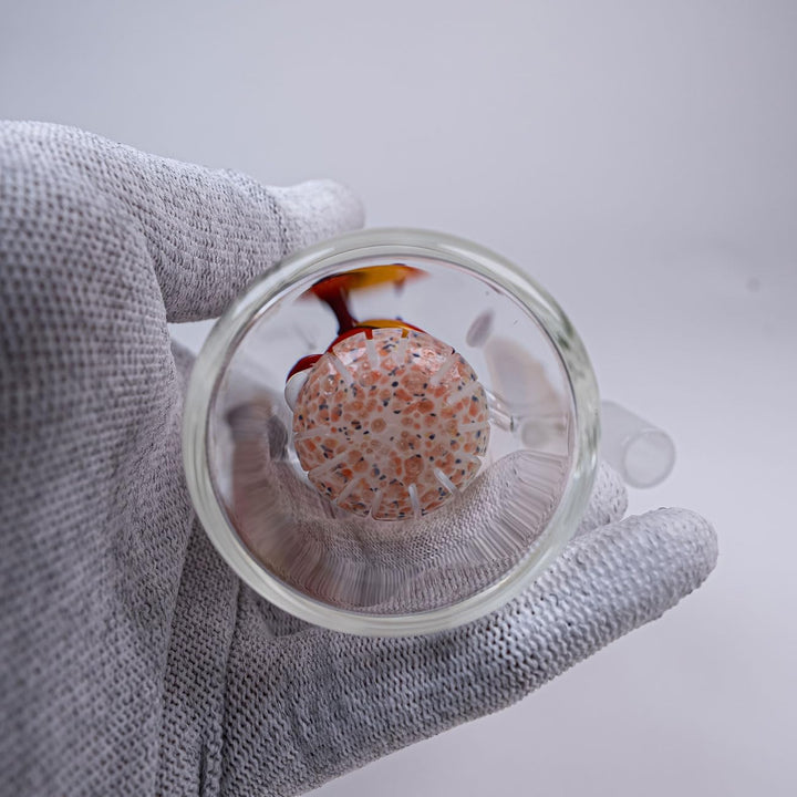 Black Leaf Vorkühler MUSHROOM - Borosilikatglas, Duschkopf-Perkolator, 13 cm