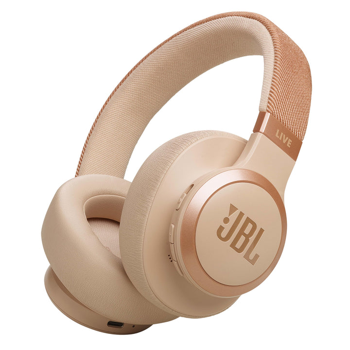JBL Live 770 NC – Bluetooth Over-Ear-Kopfhörer mit adaptivem Noise-Cancelling – Kabellose Ohrhörer m
