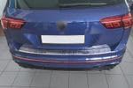 teileplus24 L563 Ladekantenschutz kompatibel mit VW Tiguan 2 und Allspace 2016-2022 V2A Edelstahl Ab