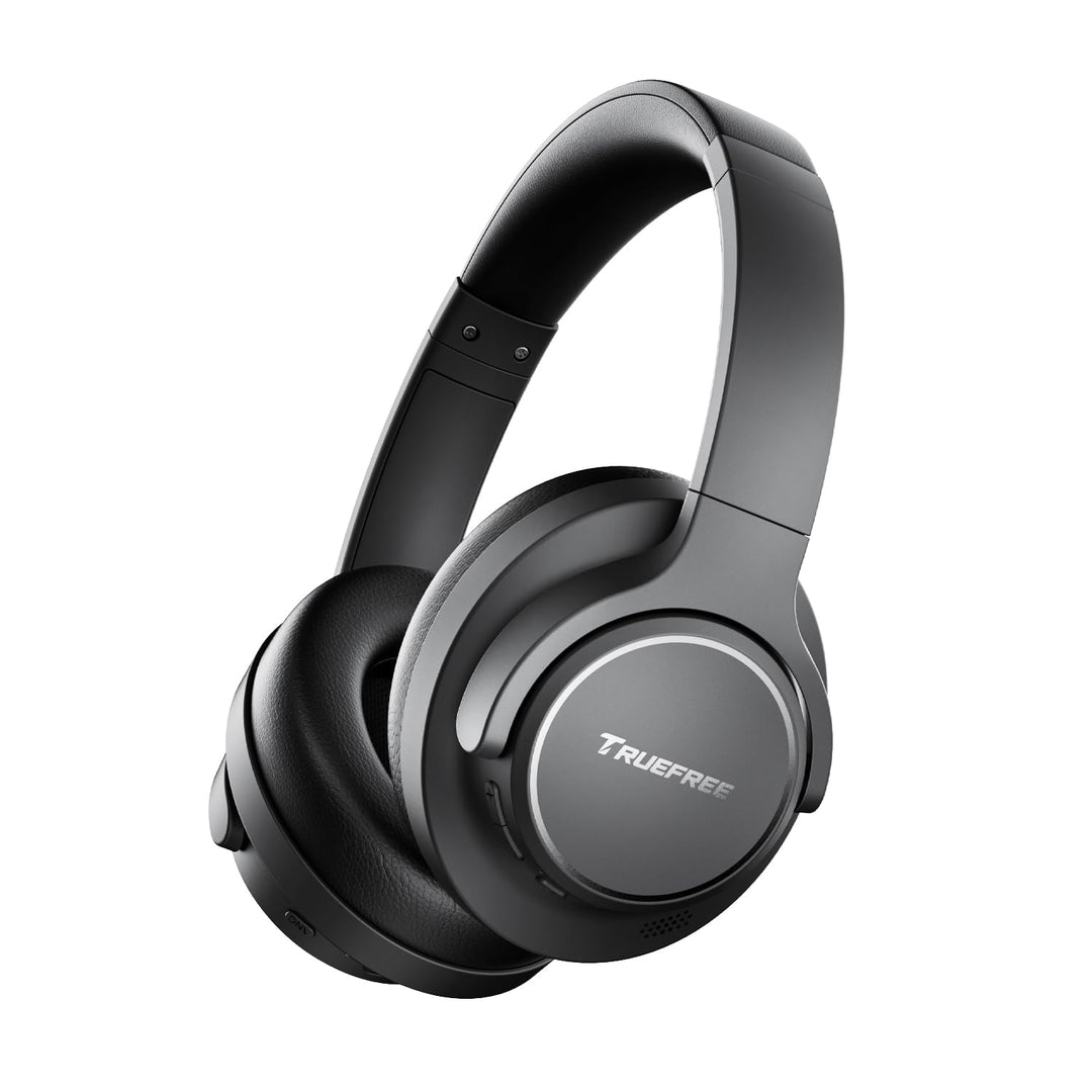 truefree HF-10 Over-Ear Bluetooth Kopfhörer mit 40mm Treiber, ANC -45dB, Raumklang, 125h Akku, AI Mi