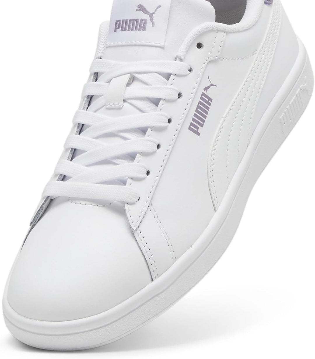 PUMA Herren Smash 3.0 L Sneaker 38 EU Puma White Puma White Puma Gold, 38 EU Puma White Puma White P