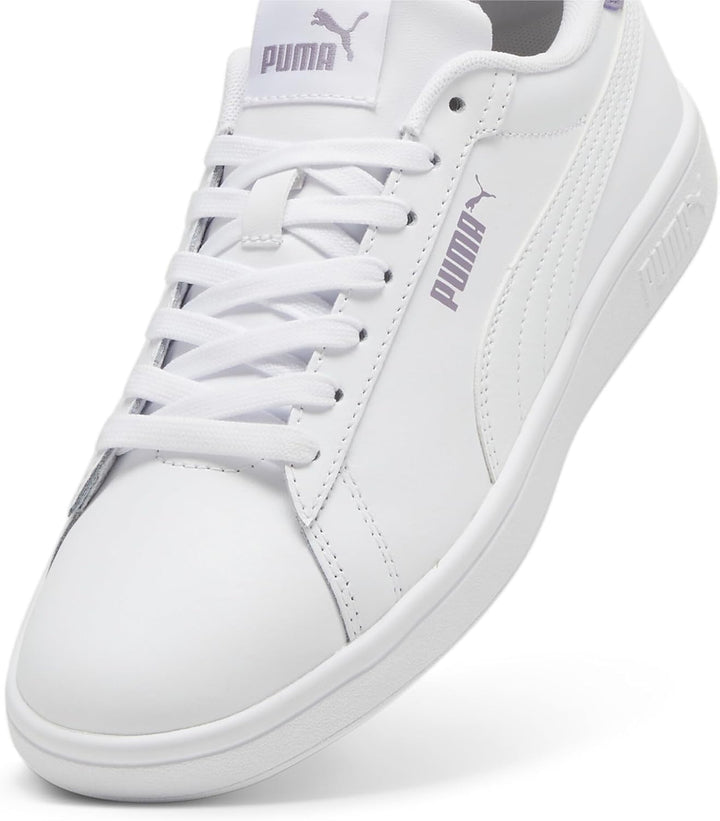 PUMA Herren Smash 3.0 L Sneaker 38 EU Puma White Puma White Puma Gold, 38 EU Puma White Puma White P