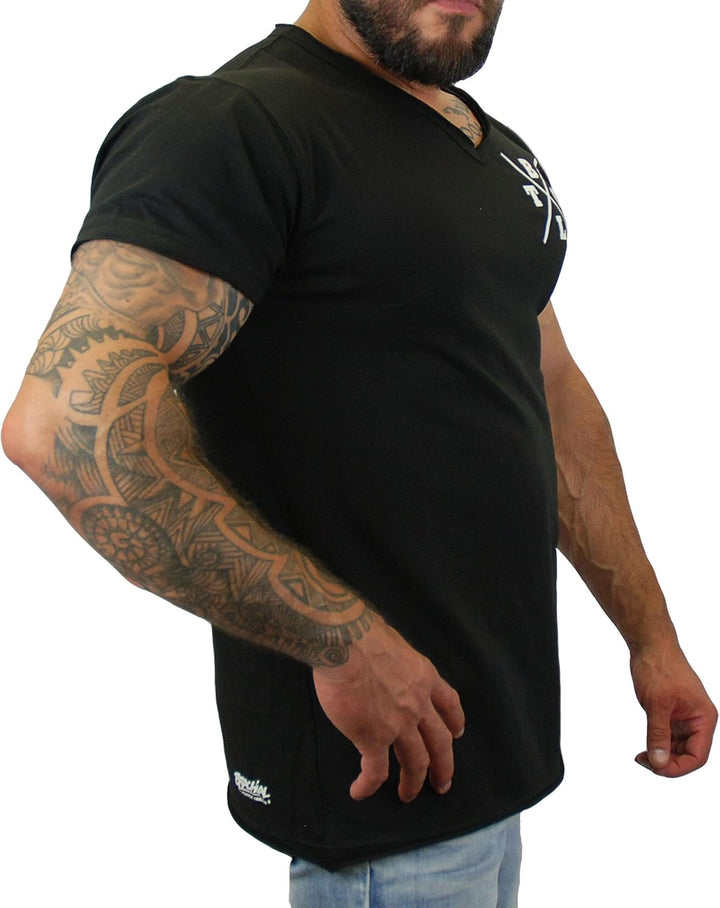 Brachial Premium Herren T-Shirt Move Slim-Fit - für Freizeit Bodybuilding Workout Gym Kraftsport Fit